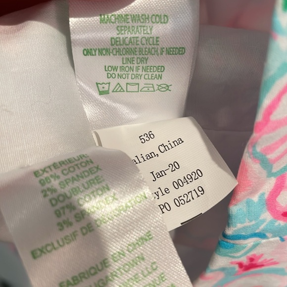 Lilly Pulitzer Braylin Stretch Shift Dress NWT - Picture 9 of 9